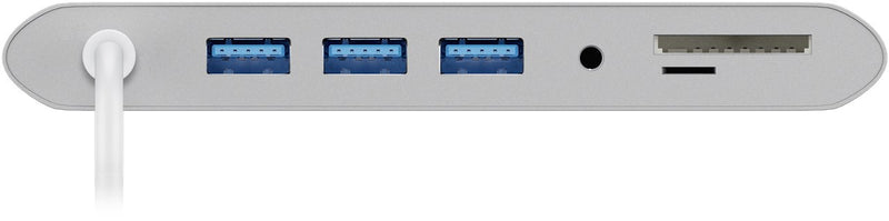 GOOBAY USB-C Aluminium Multiport Adapter