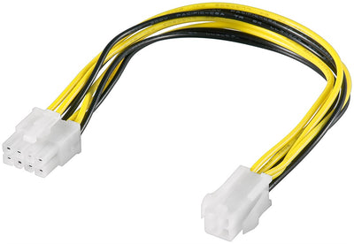 GOOBAY 4-Pin to 8-Pin ATX12 P4 PC Power Cable