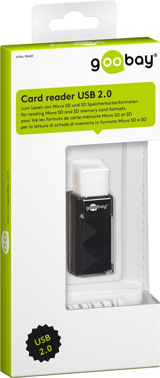 GOOBAY USB 2.0 MicroSD and SD Card Reader