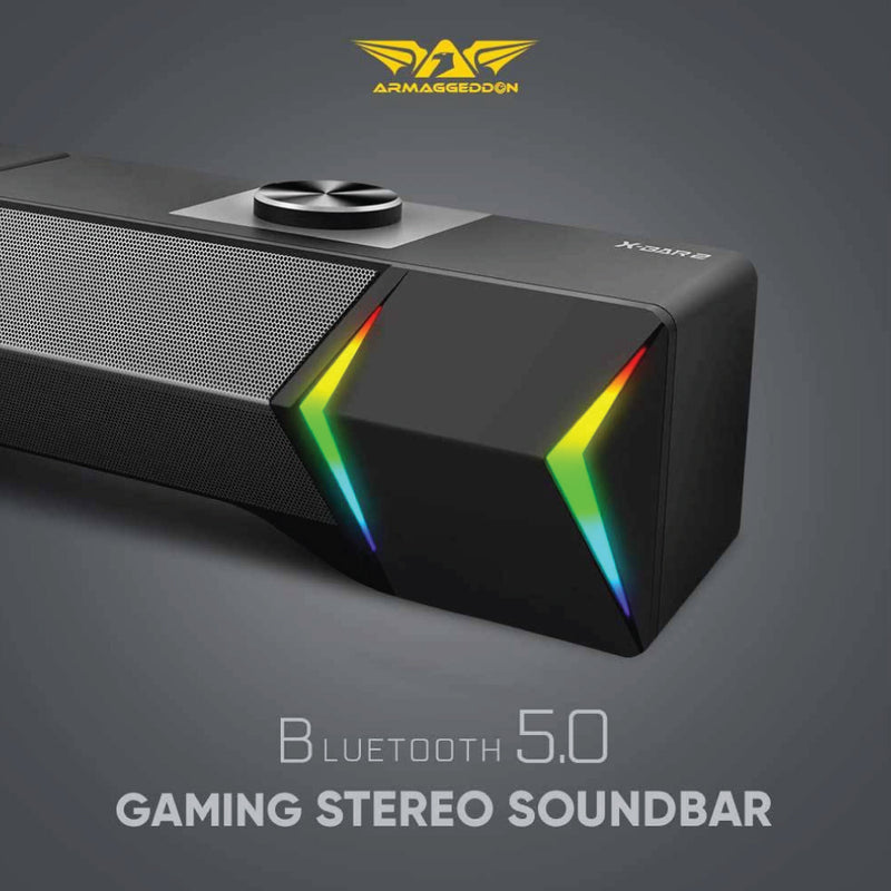 Armaggeddon X-Bar 2 RGB 2.0 Gaming Bluetooth Soundbar
