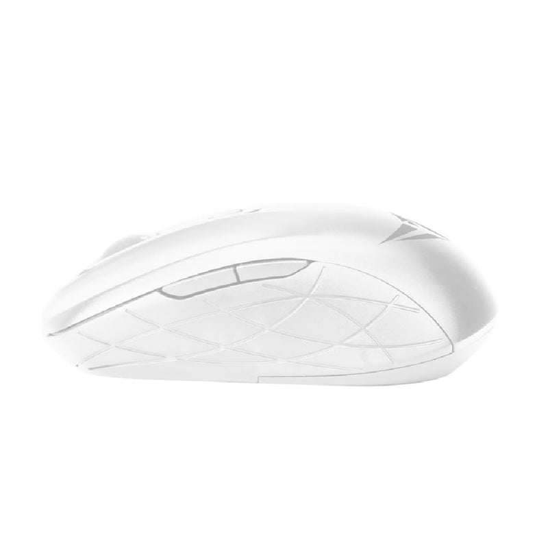 Alcatroz Airmouse Duo 7X Bluetooth and Wireless Mouse - White