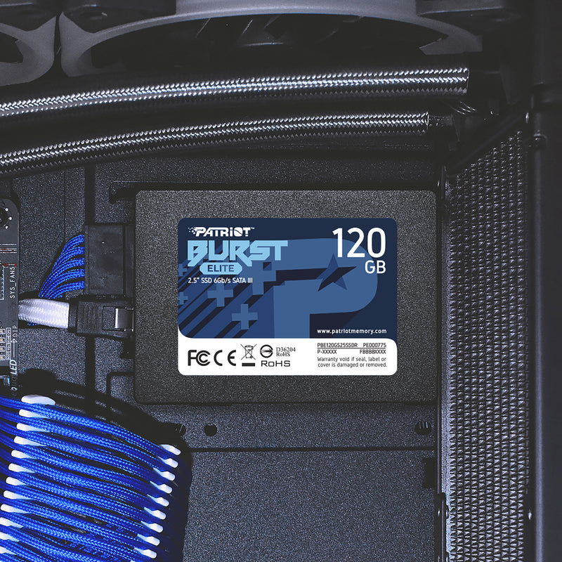 Patriot Burst Elite 120GB 2.5" SATA III SSD 