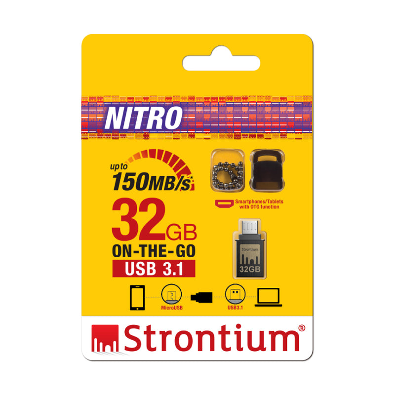Strontium 32GB Nitro OTG USB 3.1 Flash Drive
