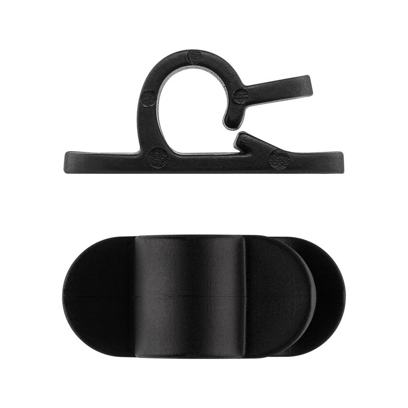 Goobay Cable Management Clip Set 6-Piece Set - Black