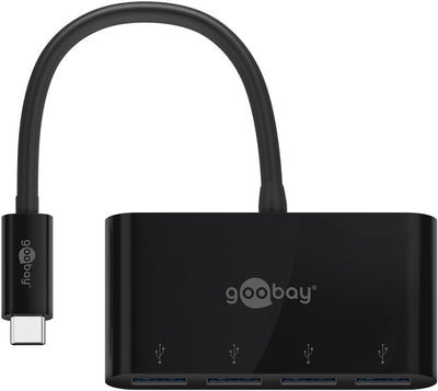 GOOBAY 4-Port USB-C Multiport Adapter