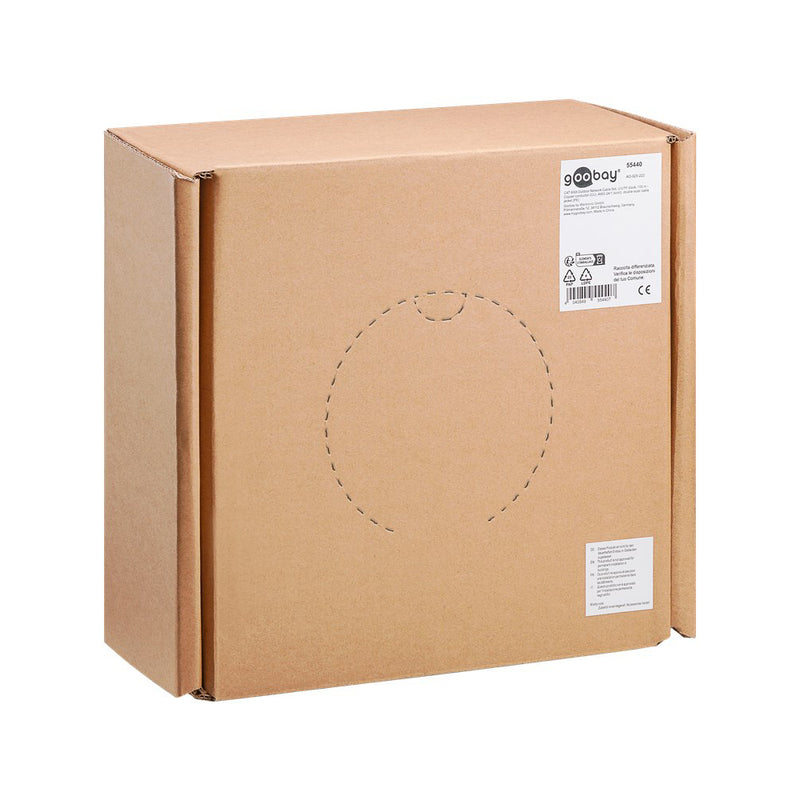 Goobay CAT 6 Outdoor CU Solid PE U/UTP Network Cable Set