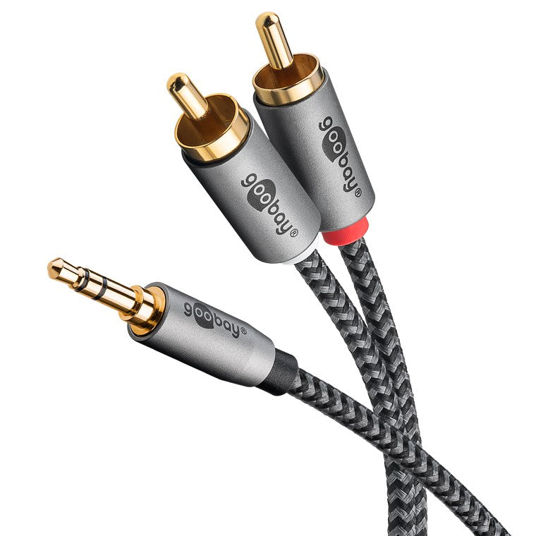 Goobay 3.5mm Jack to RCA Audio Adapter Cable