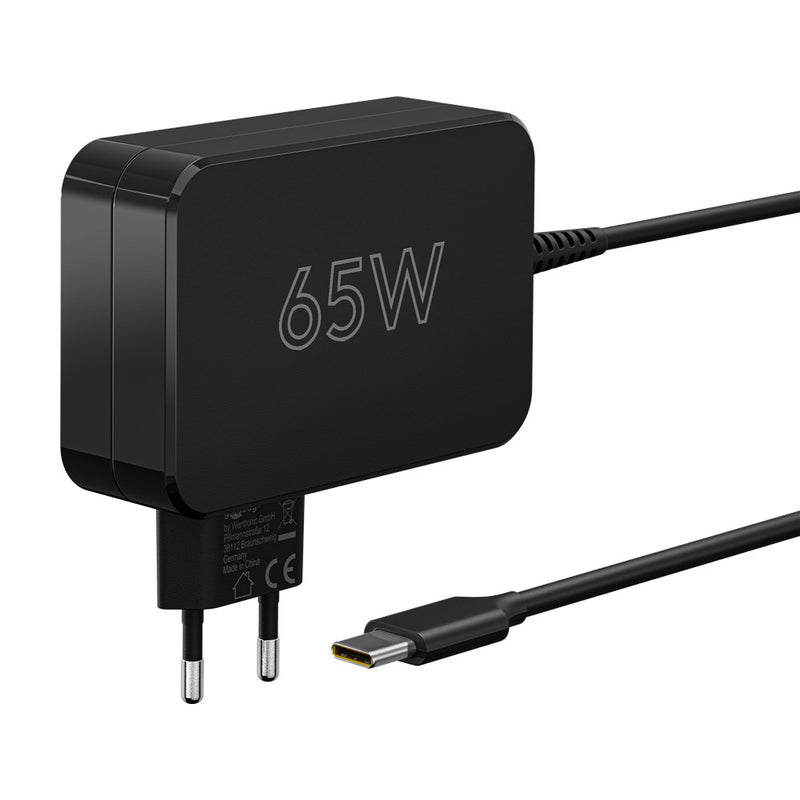 Goobay USB-C 65w Charger for Laptops - Black