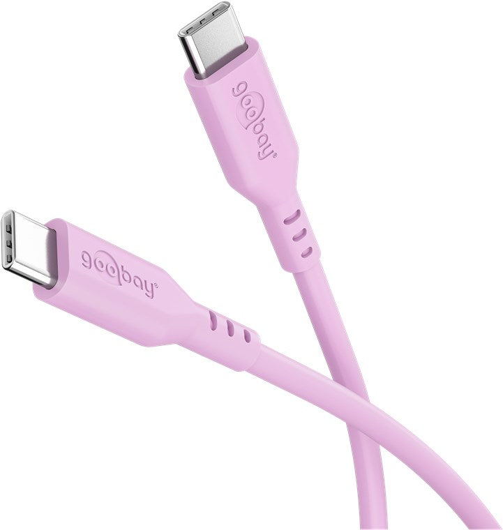 Goobay USB-C Silicone 1.5m Charging Cable