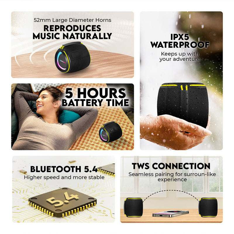 SonicGear SonicGo! Boom 2 Portable Bluetooth Speaker