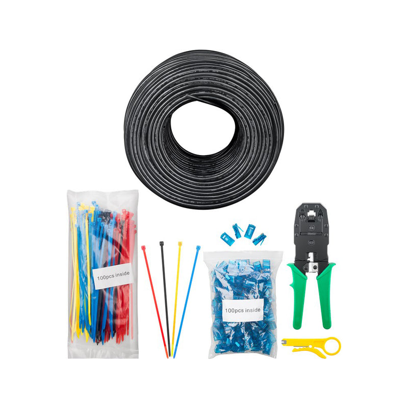 Goobay CAT 6 Outdoor CU Solid PE U/UTP Network Cable Set
