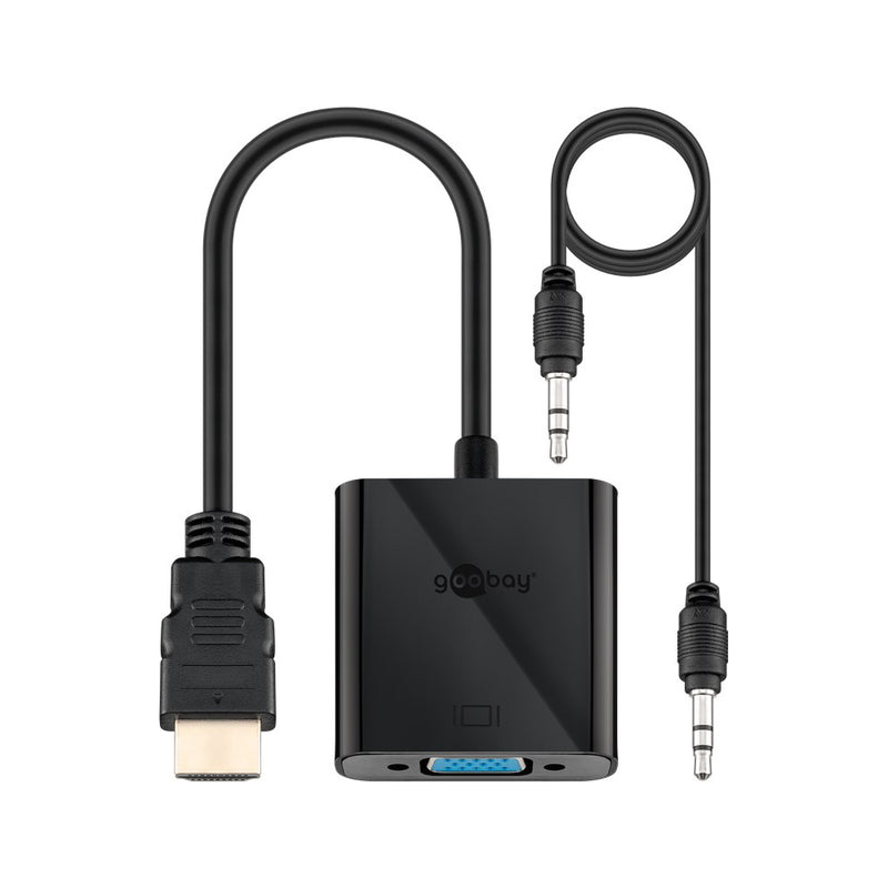 Goobay HDMI to VGA Adapter Nickel-Plated