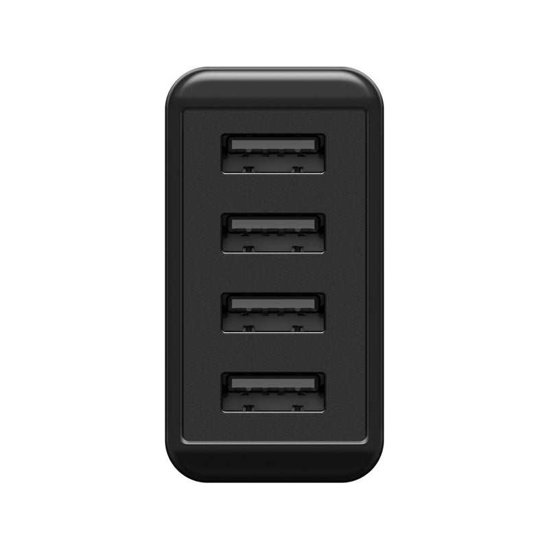 Goobay 30W 4-Port USB Charger - Black