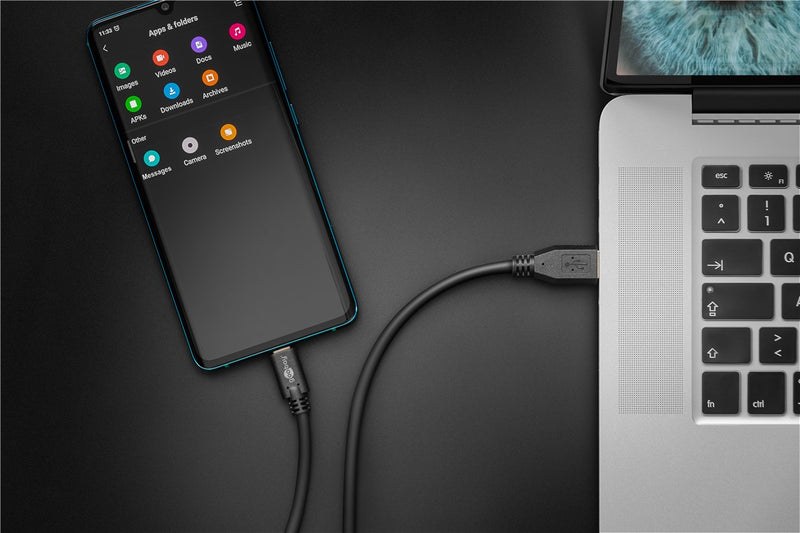 GOOBAY Sync & Charge Super Speed USB-C to USB A 3.0 Charging Cable