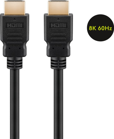 GOOBAY Ultra High Speed HDMI Cable with Ethernet Certifiedv