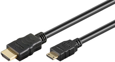 GOOBAY HDMI Male to HDMI Mini Male High Speed Cable with Ethernet