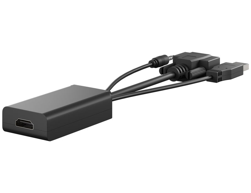 Goobay VGA to HDMI Converter with 3.5 mm Jack Audio