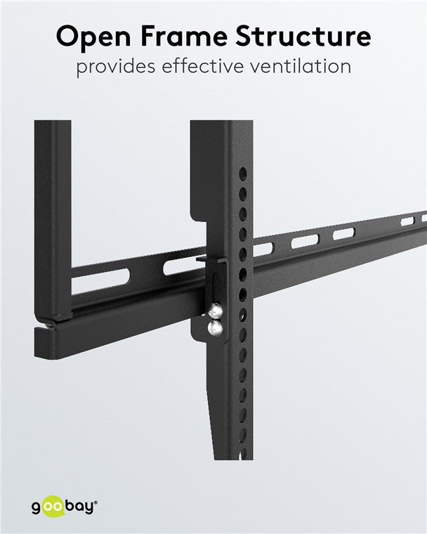 Goobay TV wall mount Basic FIXED (XL) 43" to 100"