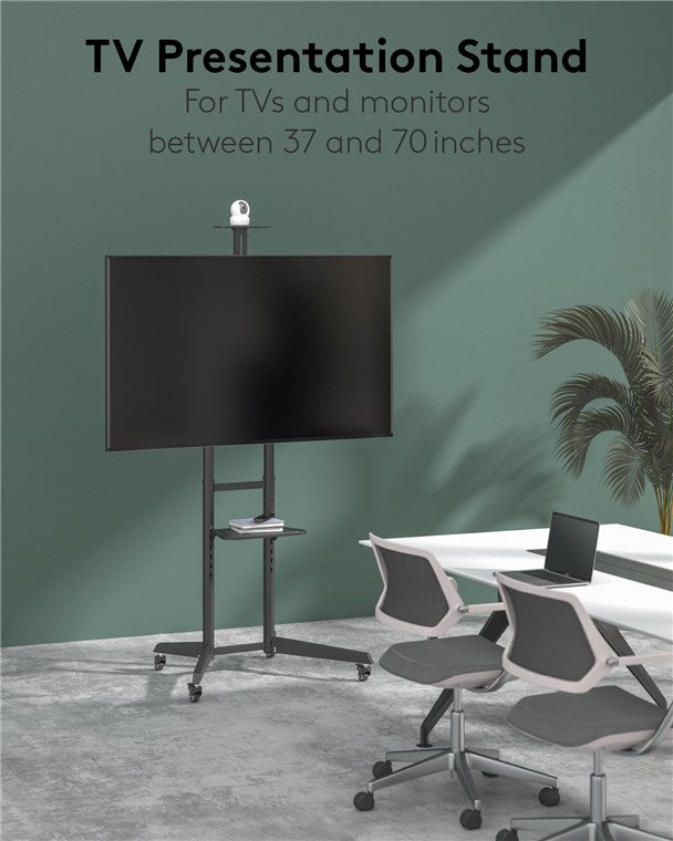 Goobay TV Presentation Stand Pro (Size L) for TVs and monitors between 37" and 70"