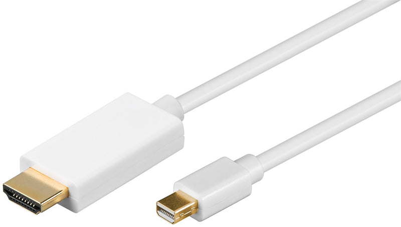 Goobay Mini DisplayPort to HDMI Adapter Gold-Plated Cable