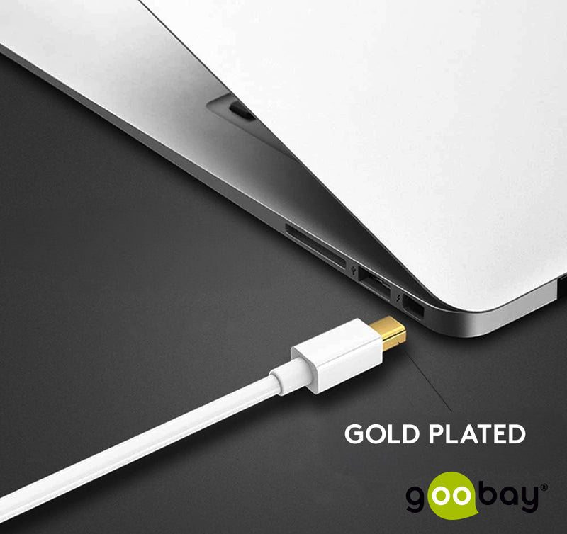 Goobay Mini DisplayPort to HDMI Adapter Gold-Plated Cable