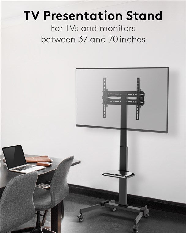 Goobay TV Presentation Stand Basic (Size L) for TVs or monitors between 37" and 70"