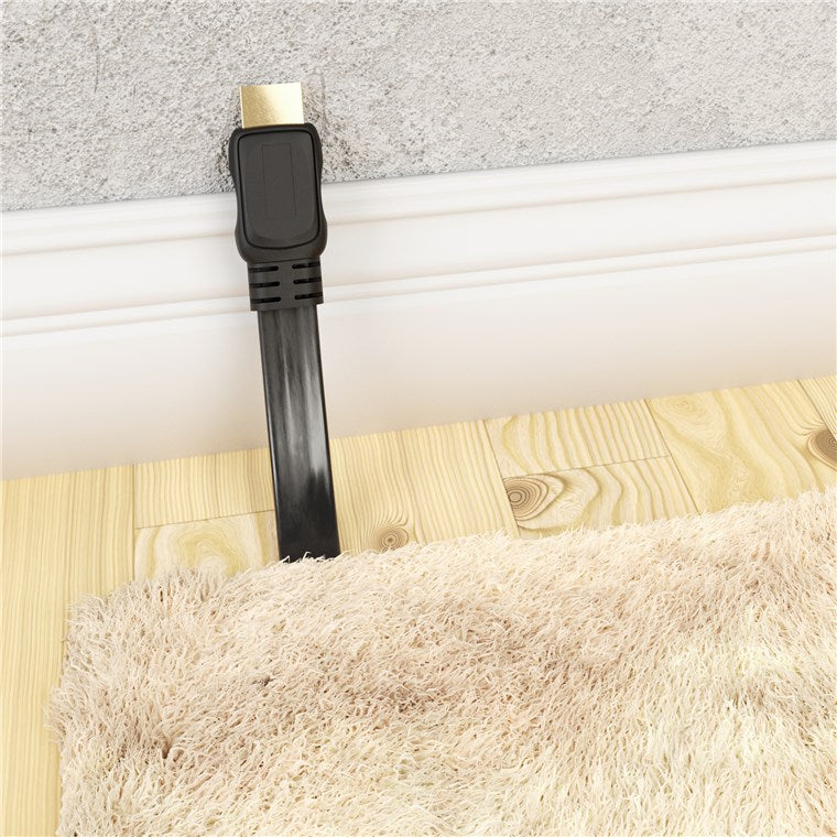 Goobay High Speed HDMI Flat Cable with Ethernet