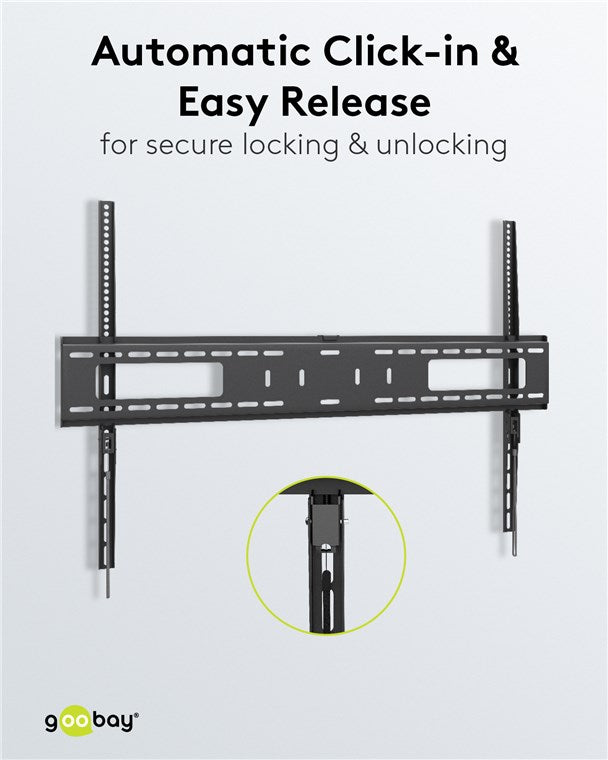 Goobay TV Wall Mount Pro FIXED (XL) for TV Sets from 43" to 100" up to 75kg