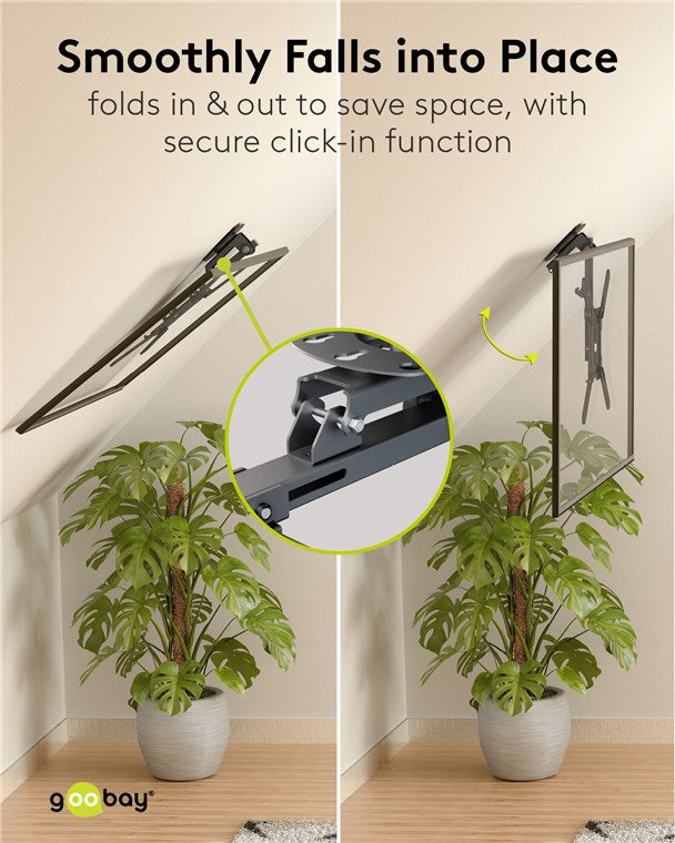 Goobay Ceiling TV Mount Basic TV Mount for TVs from 23" to 55"
