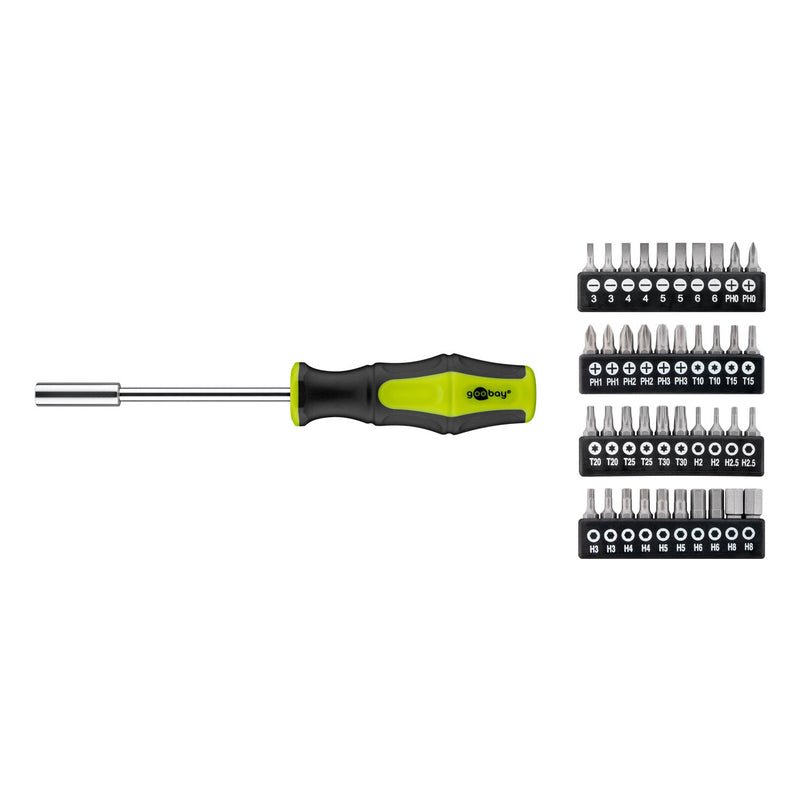 Goobay 58-Piece Precision Screwdriver Case