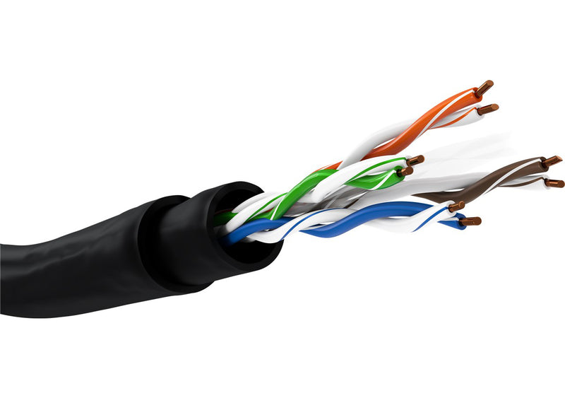 Goobay CAT 6 Outdoor CU Solid PE U/UTP Network Cable Set