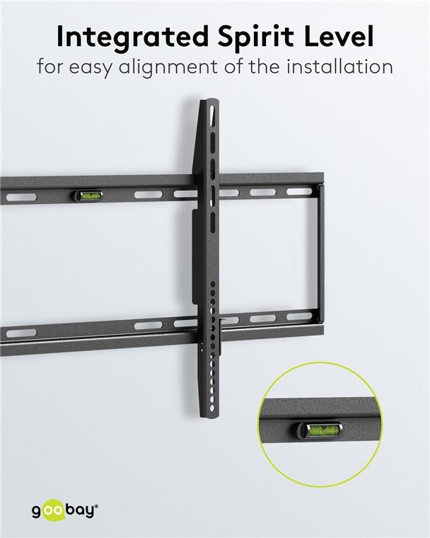 Goobay TV wall mount Basic FIXED (XL) 43" to 100"