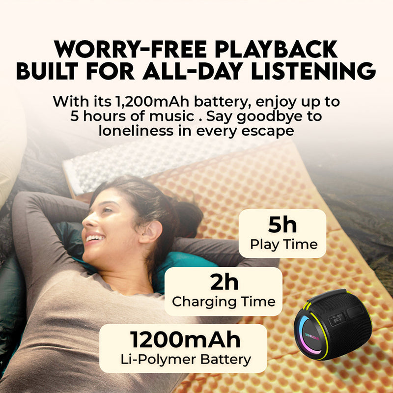 SonicGear SonicGo! Boom 2 Portable Bluetooth Speaker