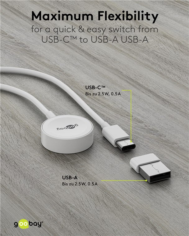 Goobay Wireless Charger for Apple Watch