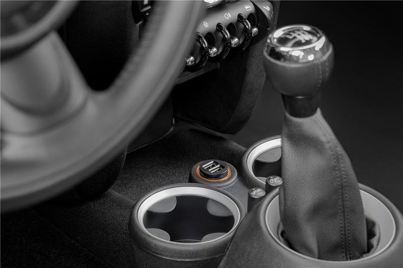 Goobay Dual-USB 12W Car Charger