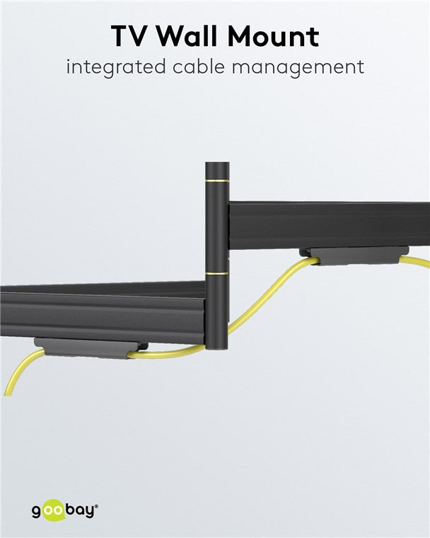 Goobay TV wall mount Pro FULLMOTION (L) wide Range for TVs from 37" to 70" up to 70 kg