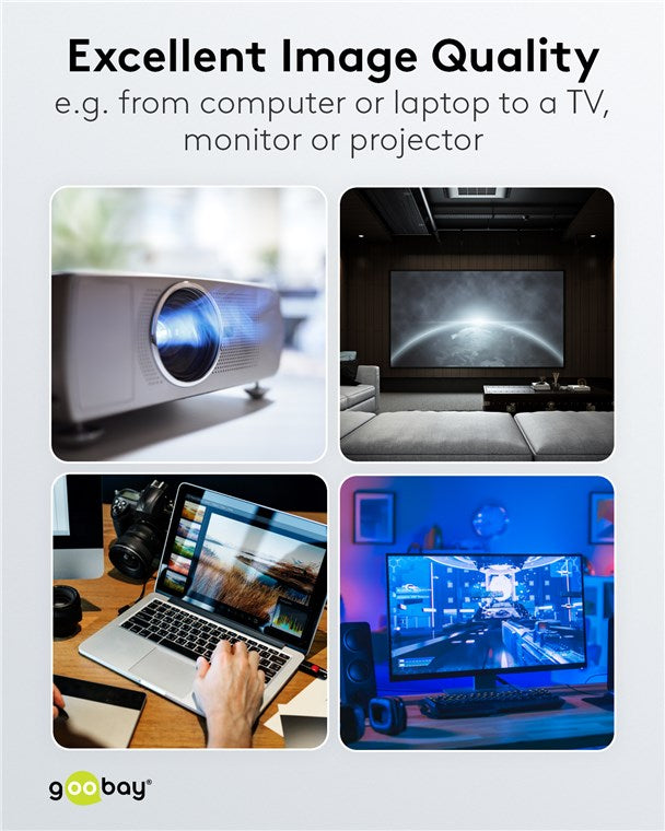 Goobay DisplayPort to HDMI Adapter Cable