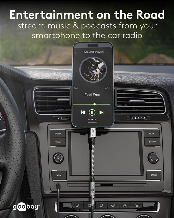 Goobay USB-C to Audio Jack 3.5mm Cable