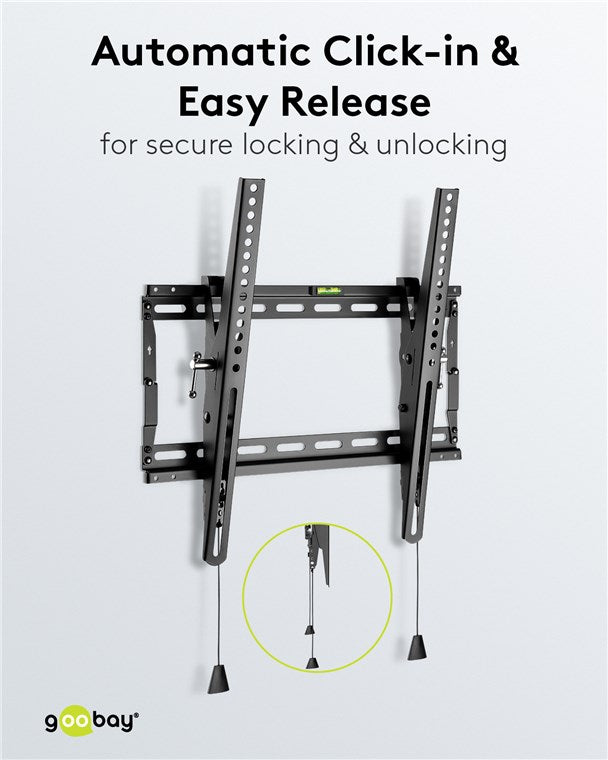 Goobay TV Wall Mount Pro TILT (M) for TVs from 32" to 55" to 70 kg