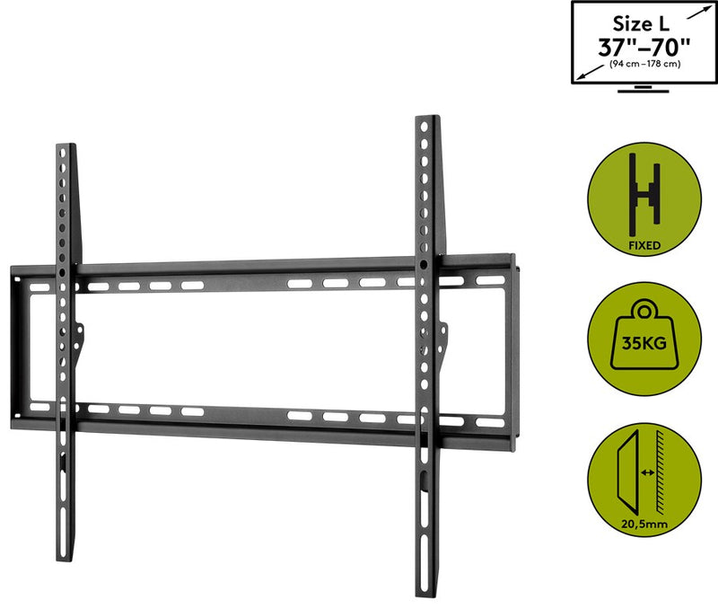 Goobay TV wall mount Basic FIXED (L) for TVs from 37" to 70"