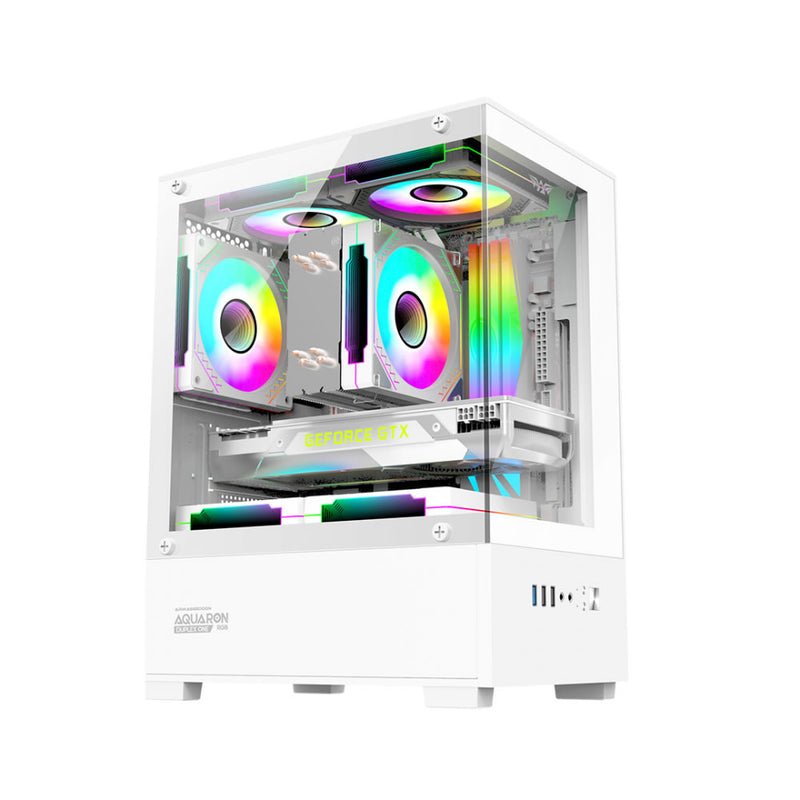 Armaggeddon Aquaron Duplex One RGB MicroATX Gaming Case