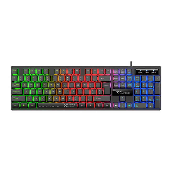 Alcatroz X-Craft Basecamp 4-in-1 Wired Gaming Combo – Kaira South