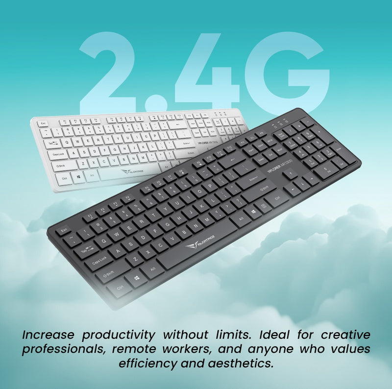 Alcatroz Xplorer Air 3300 Wireless Keyboard and Mouse