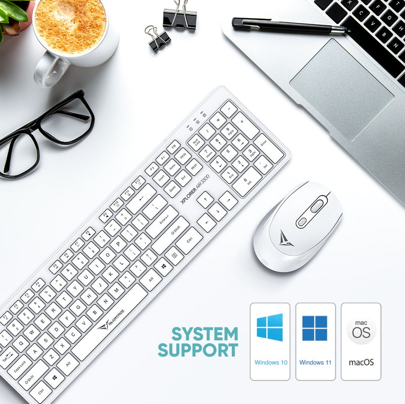 Alcatroz Xplorer Air 3300 Wireless Keyboard and Mouse