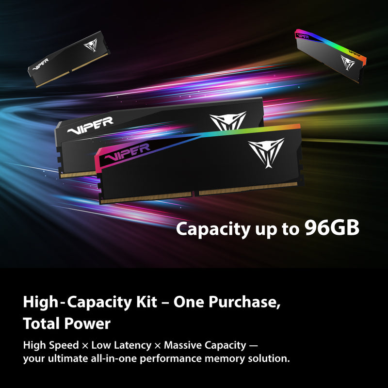 Patriot Viper Elite 5 RGB Ultra DDR5 6400MT/s Kit