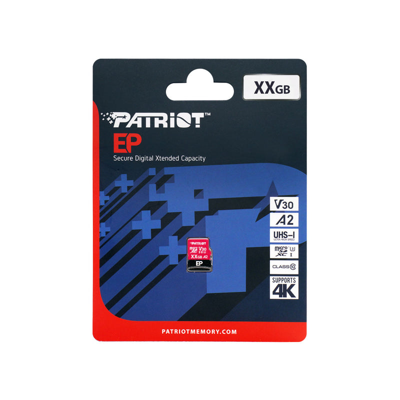 Patriot EP Series V30 A2 MicroSDXC Card