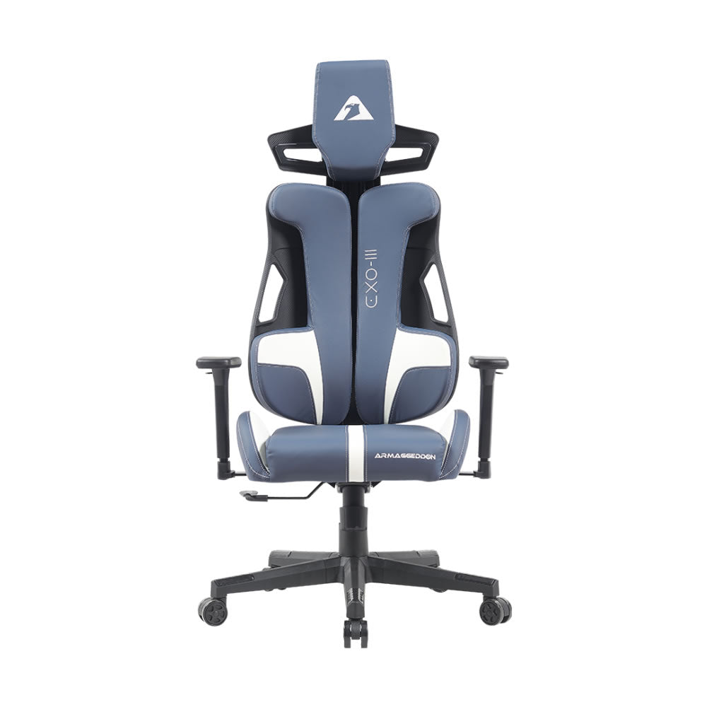 Ergonomic design of the Armaggeddon EXO-III Nautical gaming chair