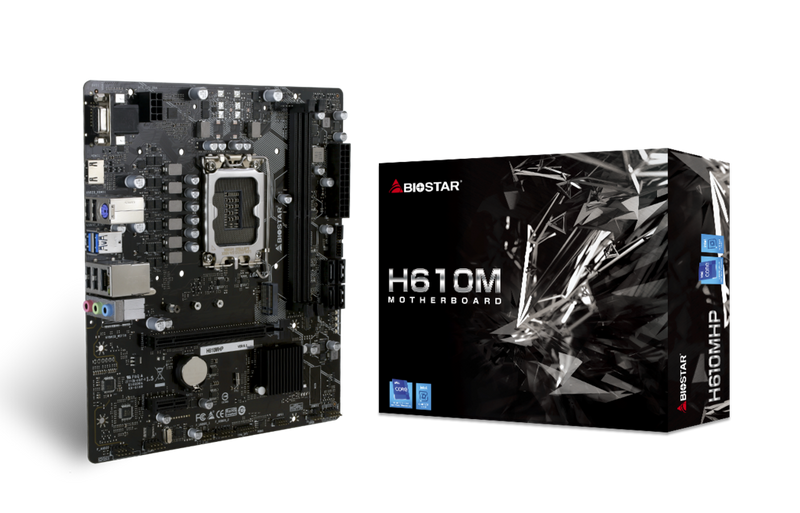 Biostar H610MHP MicroATX Motherboard - Socket 1700