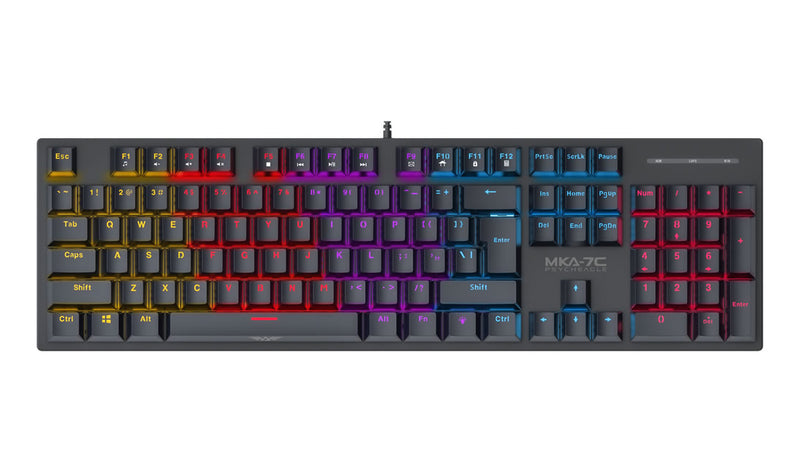 Armaggeddon MKA-7C Psycheagle Mechanical Gaming Keyboard - Clicky