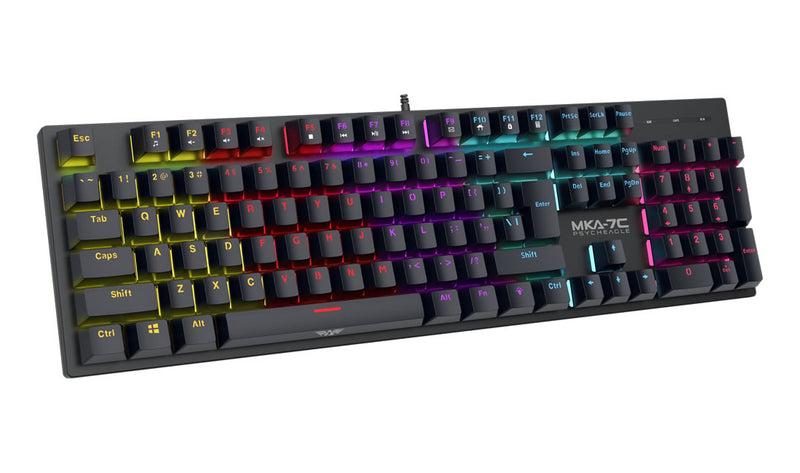 Armaggeddon MKA-7C Psycheagle Mechanical Gaming Keyboard - Clicky